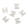 Tarnish Resistant 304 Stainless Steel Letter Charms STAS-O072-M-2