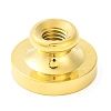 Golden Tone Round Wax Seal Brass Stamp Heads AJEW-Z034-01G-16-3