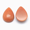 Natural Aventurine Cabochons G-E491-B-25-2