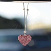 Full Rhinestone Heart Pendant Decorations PW-WGB3EBA-02-1