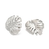 Brass Stud Earring Findings KK-Z099-04P-03-2