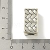 Tibetan Style Alloy European Beads FIND-U015-12AS-03-3