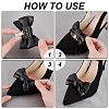 Bowknot Imitation Leather Shoe Decorations FIND-WH0423-29-4