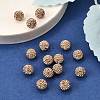 Czech Glass Rhinestones Beads RB-E482-8mm-362-2