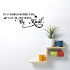 Rectangle PVC Wall Stickers DIY-WH0228-108-3
