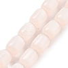 Natural Selenite Beads Strands G-F750-B-08-3