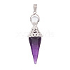 Natural Amethyst Pendants PW-WG6405D-04-1