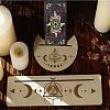 Gorgecraft 2Pcs 2 Style Natural Wood Card Stand for Tarot DJEW-GF0001-33I-4