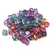 500Pcs Transparent Crackle Glass Beads EGLA-NH0001-01A-1