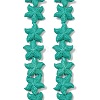 Synthetic Coral Dyed Carved Beads Strands CORA-K009-06C-06-1