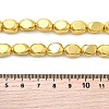 Electroplate Glass Beads Strands EGLA-F166-02B-5