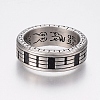 304 Stainless Steel Finger Rings RJEW-G091-20-20mm-3