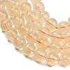 Natural Citrine Beads Strands GG-CBACB71-03-12mm-3