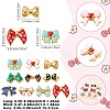 10Pcs 10 Styles 304 Stainless Steel Enamel Beads STAS-YW0003-65-3