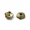 Ion Plating(IP) 304 Stainless Steel Bead Caps STAS-N0005-01AB-3