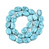 Synthetic Turquoise Beads Strands G-M206-43-2