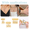 3Pcs 3 Styles 304 Stainless Steel Slide Lock Clasps FIND-UN00012-6