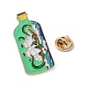 Bottle with Sailboat Enamel Pins JEWB-S042-02C-KCG-2