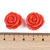 Synthetic Coral Carved Beads CORA-M001-05E-3