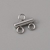 201 Stainless Steel Chandelier Component Links LS-STAS-WH0043-06A-P-1-1