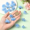 Faux Mink Fur Tassel Pendant Decorations FIND-YW0002-24F-7