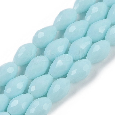 Opaque Solid Color Beads Strands EGLA-N013-P4mm-D11-1