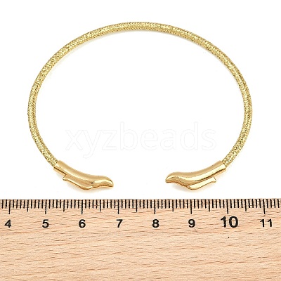 Braided Steel Wire Bangles Making KK-CBA6056-02J-G-1