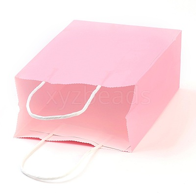 Pure Color Kraft Paper Bags AJEW-G020-C-11-1