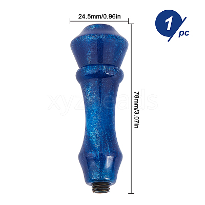 Natural Quartz Crystal Handle DIY-WH0224-87E-1