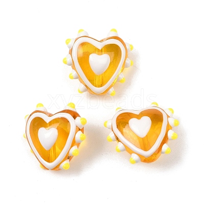 Handmade Lampwork Beads LAMP-D003-02M-1