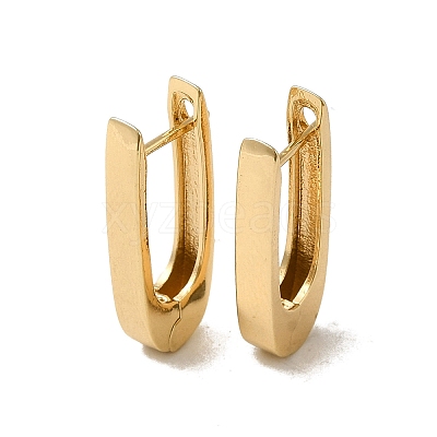 Brass Hoop Earring EJEW-L271-12KCG-04-1