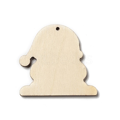 Single Face Printed Wood Pendants LS-WOOD-H102-02K-1