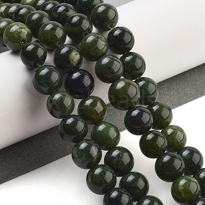 Natural Canadian Jade Beads Strands G-NH0029-01B-1