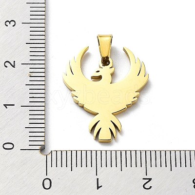 304 Stainless Steel Pendants LS-STAS-D036-13G-1
