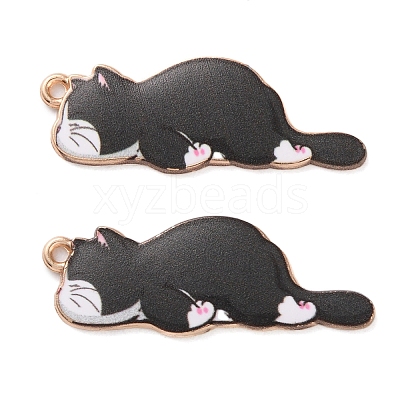 Alloy Enamel Pendants ENAM-Z022-01D-1
