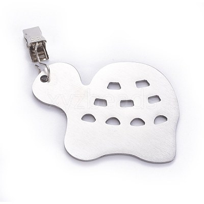 Stainless Steel Tablecloth Pendants X-STAS-WH0013-04P-1