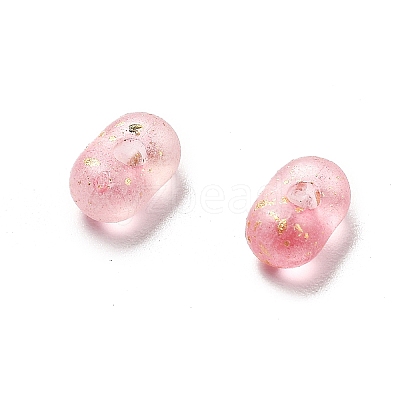 Gradient Color Transparent Frosted Acrylic Beads X1-OACR-M023-06G-1