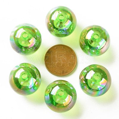 Transparent Acrylic Beads MACR-S370-B20-734-1