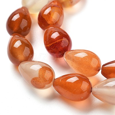 Natural Red Agate Beads Strands G-B106-A22-02-1