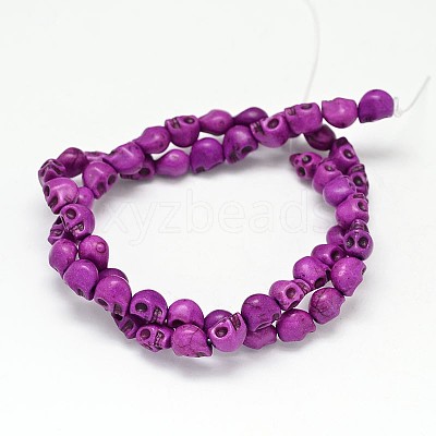 Dyed Synthetic Turquoise Bead Strands G-M145-09-A-1