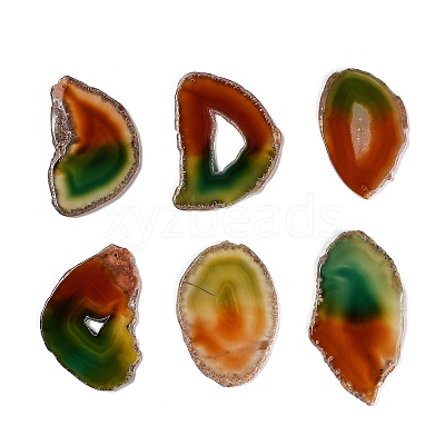 Natural Druzy Agate Big Pendants G-R493-02-1