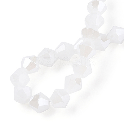 Imitation Jade Electroplate Glass Beads Strands LS-EGLA-A039-J6mm-A06-1