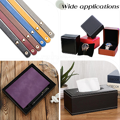 6 Sheets 3 Colors Linen Book Covers DIY-CP0010-66-1