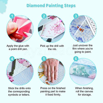 DIY 5D Diamond Painting Kits DIY-P060-09-1