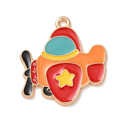 Alloy with Enamel Pendants AL-CBA9CD2-03D-1