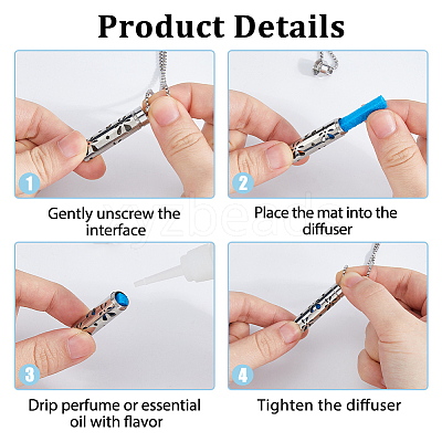 2Pcs 2 Styles Anti-Tarnish Stainless Steel Flat Round Locket Necklaces NJEW-HS0001-18-1