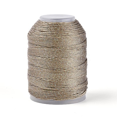 200M 6-Ply Sparkle Polyester Cord with Metallic Thread OCOR-T019-01A-18-1