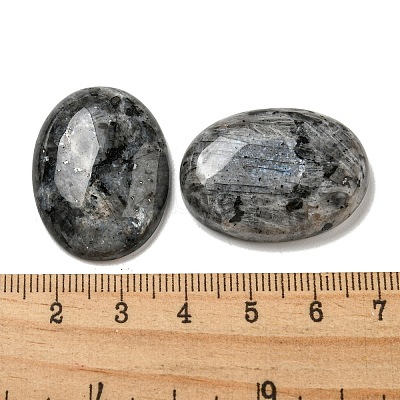 Natural Larvikite Cabochons G-C115-01B-40-1