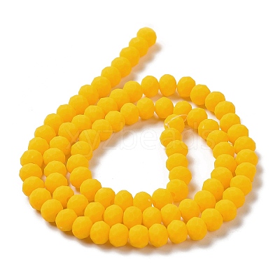 Glass Beads Strands EGLA-A034-P6mm-MD04-1