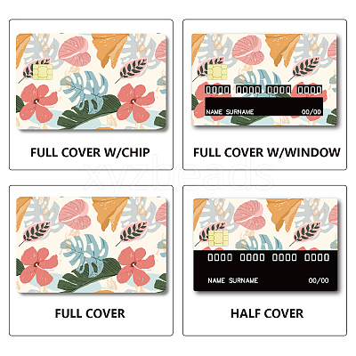 PVC Plastic Waterproof Card Stickers DIY-WH0432-072-1